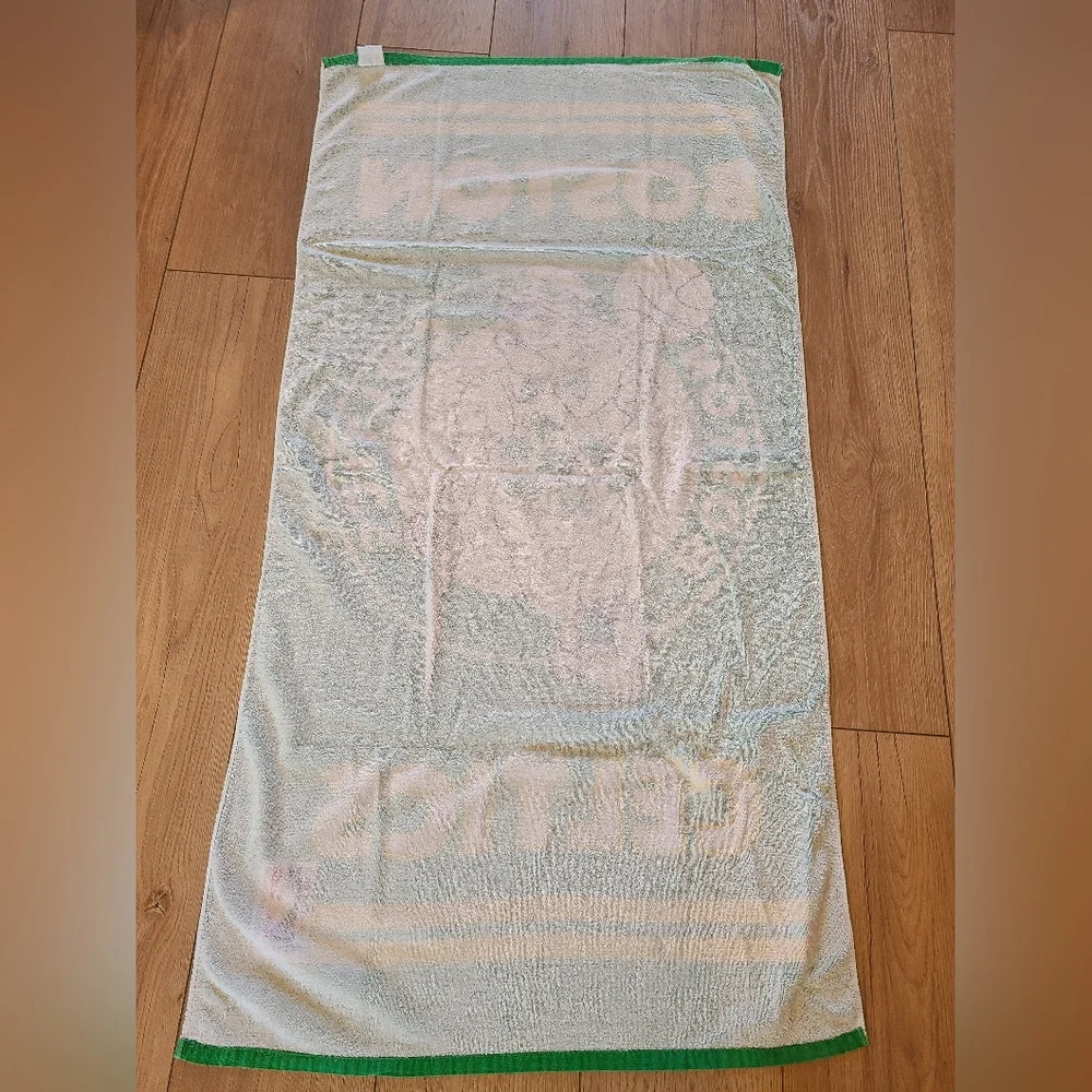 Vintage Boston Celtics Basketball NBA Beach towel